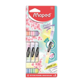 MAPED Fluo Peps Duo Kétvégű Pasztell Szövegkiemelő Készlet – 6 Szín (1-5 mm)