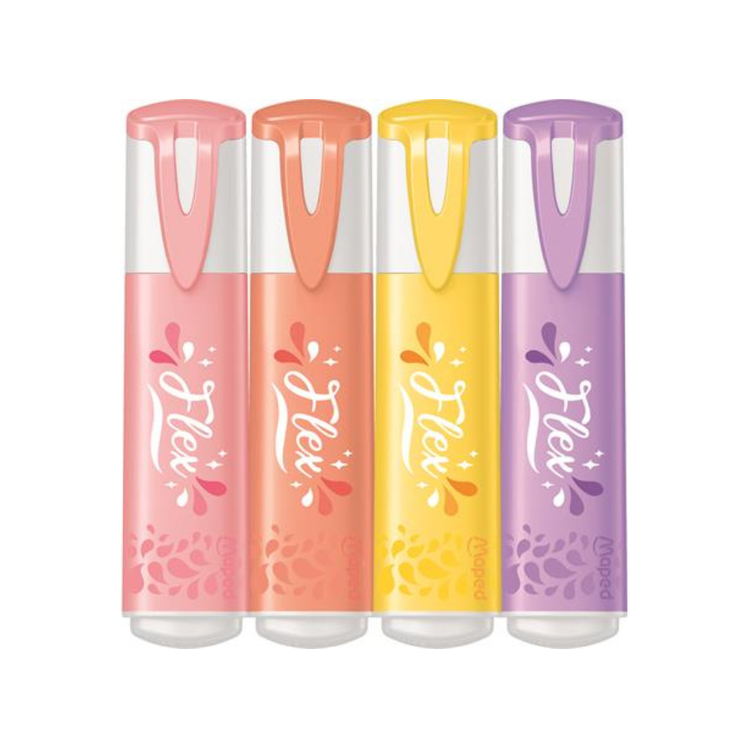 MAPED Fluo Peps Flex Pastel Szövegkiemelő Készlet (1-5 mm)