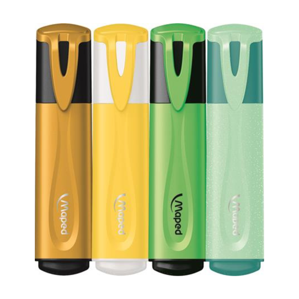 MAPED Fluo Peps Assorted Szövegkiemelő Készlet – Vegyes Színek (1-5 mm)