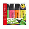 STABILO BOSS Original Szövegkiemelő Készlet – 4 Szín (2-5 mm)