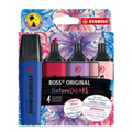 STABILO BOSS Original NatureCOLORS Wildflowers Szövegkiemelő Készlet – 4 Szín (2-5 mm)