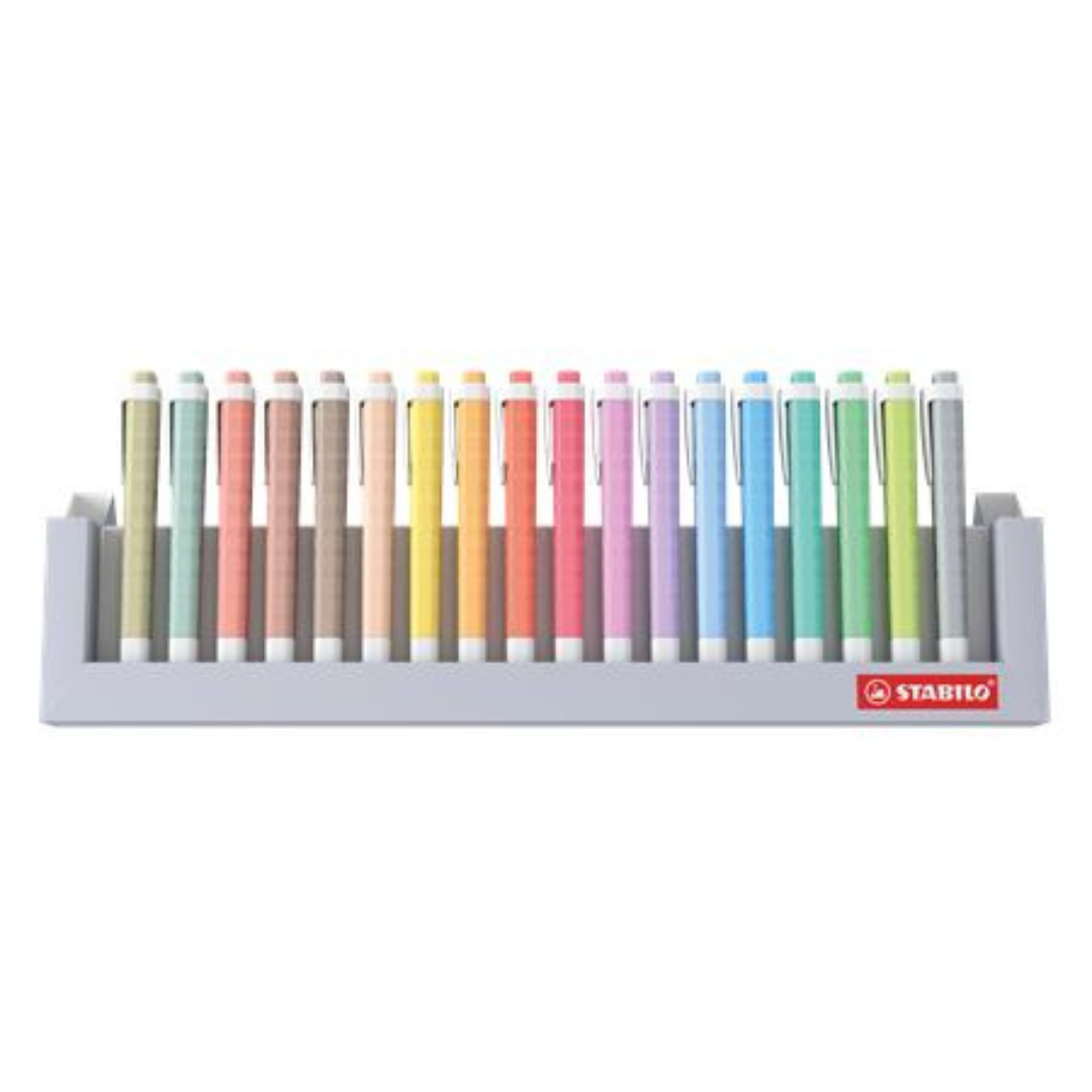 STABILO Swing Cool Asztali Szövegkiemelő Készlet – 18 db-os (1-4 mm)