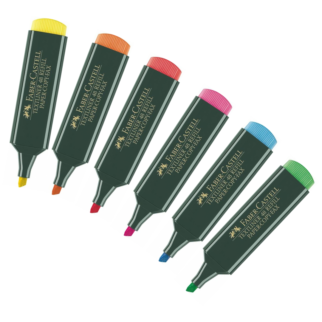 FABER-CASTELL Textliner 48 Szövegkiemelő (1-5 mm)