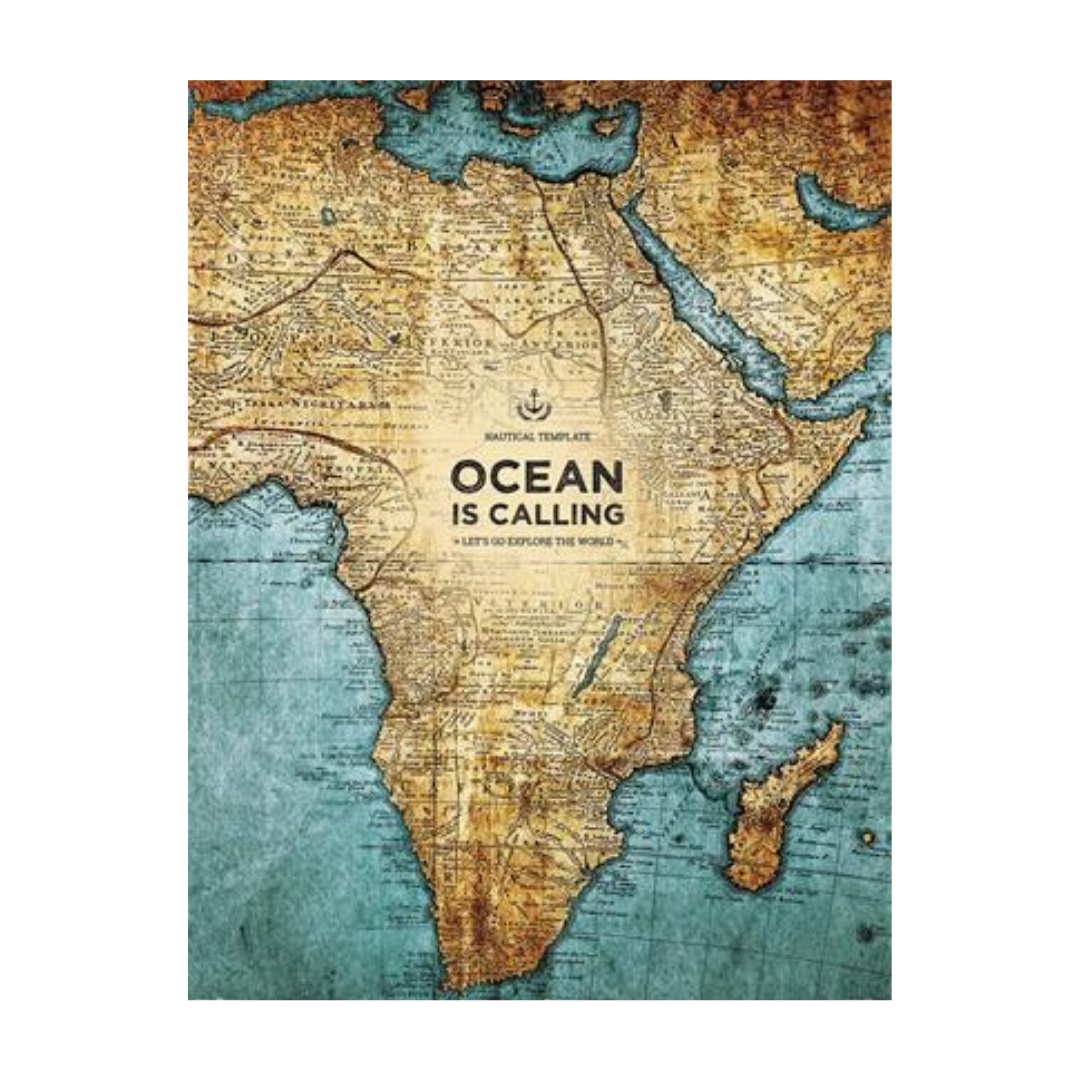 SHKOLYARYK Ocean is Calling Füzet – tűzött, A4, vonalas, 40 lap