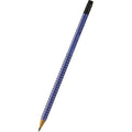 FABER-CASTELL Grip 2001 Grafitceruza – radírral, B, háromszögletű, kék