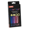 APLI Color Click zseléstoll, akril tinta, tavaszi színek – 6 db