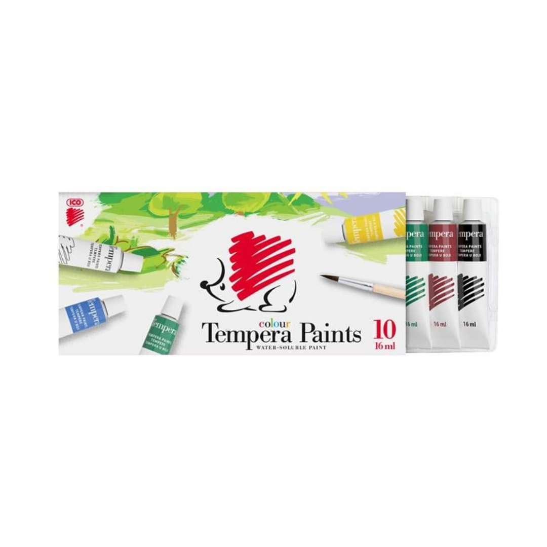 ICO Süni Tempera készlet – 10 darabos