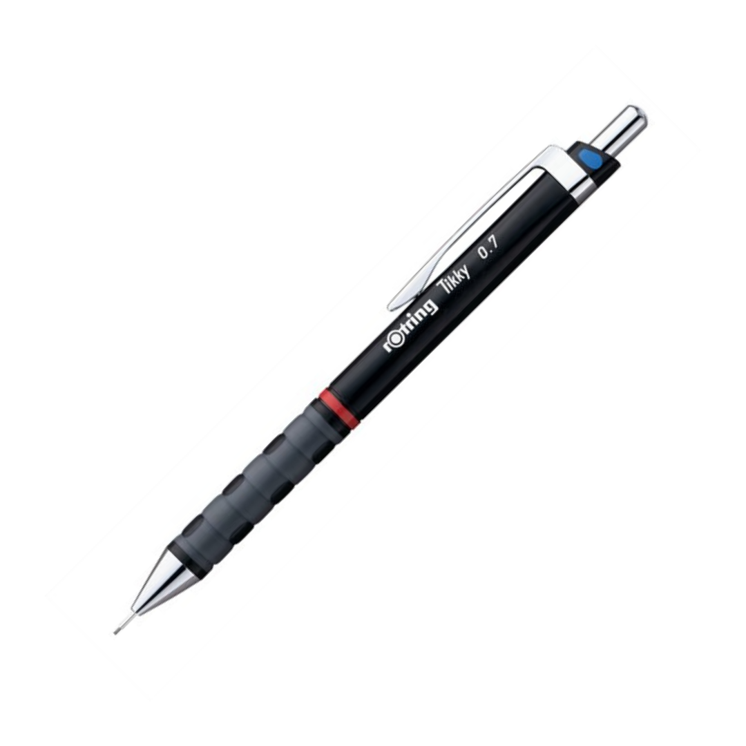 ROTRING Tikky T nyomósirón, 0,7 mm, fekete