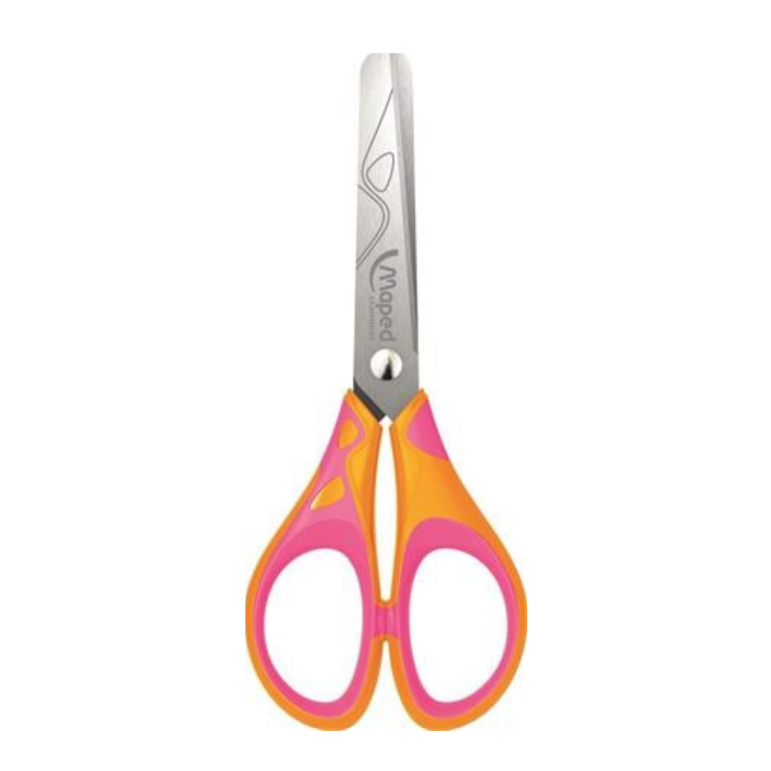 MAPED Soft Neon Olló – iskolai, 13 cm
