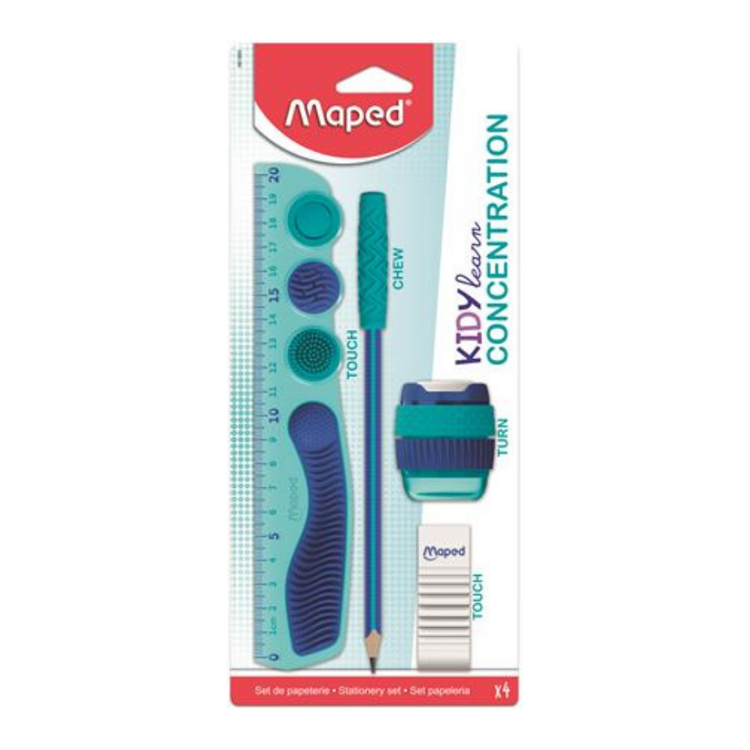 MAPED Kidy Learn Concentration Írószer készlet – 4 darabos